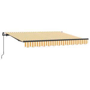vidaXL Budsorovateln&eacute; zastře&scaron;en&iacute; Žlut&aacute; 250 x 200 cm textil