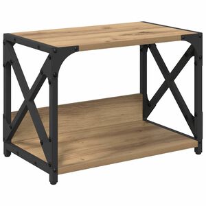 vidaXL Stojan na tisk&aacute;rnu Artisanov&yacute; dub 44 x 26 x 31.5 cm
