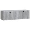 vidaXL N&aacute;stěnn&aacute; TV skř&iacute;ň &Scaron;ed&aacute; sonoma 98 x 31 x 30 cm Kompozitn&iacute; dřevo