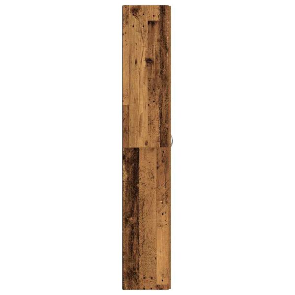 vidaXL Skříň old wood 60 x 32 x 190 cm kompozitní dřevo