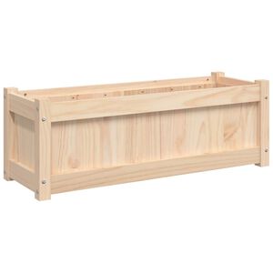 vidaXL Zahradn&iacute; truhl&iacute;k 90 x 31 x 31 cm masivn&iacute; borov&eacute; dřevo