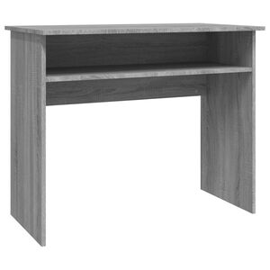 vidaXL Psac&iacute; stůl &scaron;ed&yacute; sonoma 90 x 50 x 74 cm kompozitn&iacute; dřevo