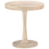 vidaXL Odkládací stolek Ø 50 x 55 cm masivní mangovníkové dřevo