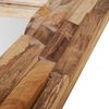 vidaXL Dekorativní zrcadlo teak 90 x 60 cm obdélníkové