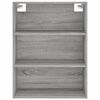 vidaXL Skř&iacute;ň highboard &scaron;ed&aacute; sonoma 69,5 x 34 x 180 cm kompozitn&iacute; dřevo