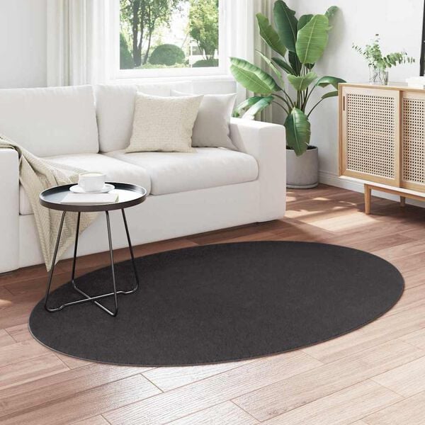 vidaXL Koberec HUARTE Antracit 170 x 120 cm 100% polyester