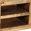 vidaXL lavice Hnědá 110 x 35 x 50 cm Masivní mangové dřevo