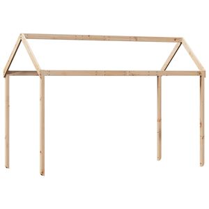 vidaXL Střecha na dětskou postel 217x95,5x159 cm masivn&iacute; borov&eacute; dřevo