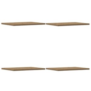 vidaXL Př&iacute;davn&eacute; police 4 ks dub artisan 40x30x1,5 cm kompozitn&iacute; dřevo