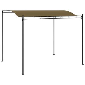 vidaXL St&iacute;n&iacute;c&iacute; mark&yacute;za 3 x 2,4 m taupe 180 g/m&sup2;