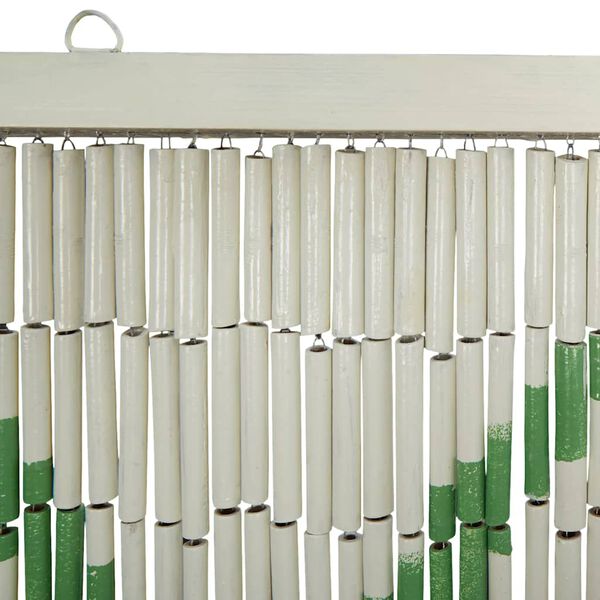 vidaXL Dveřní závěs proti hmyzu s bambusovým potiskem, bambus 90x220cm