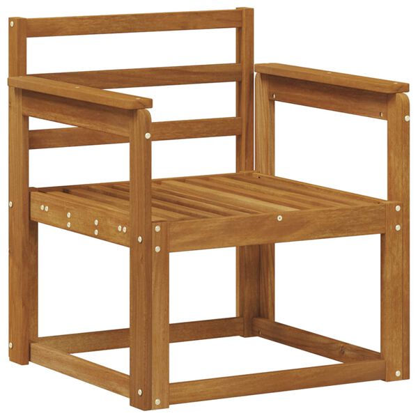 vidaXL Venkovn&iacute; pohovka Masivn&iacute; ak&aacute;tov&eacute; dřevo Př&iacute;rodn&iacute;