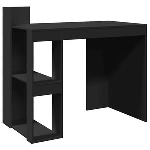 vidaXL Kancel&aacute;řsk&yacute; stůl čern&yacute; 103,5 x 56,5 x 94 cm kompozitn&iacute; dřevo