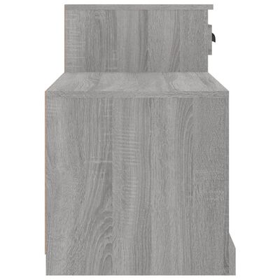 vidaXL Botník šedý sonoma 100 x 42 x 60 cm kompozitní dřevo