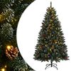 vidaXL Uměl&yacute; v&aacute;nočn&iacute; stromek s 300 LED 210 cm