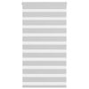 vidaXL Zebra roleta světle &scaron;ed&aacute; 80x150 cm &scaron;&iacute;řka l&aacute;tky 75,9cm polyester