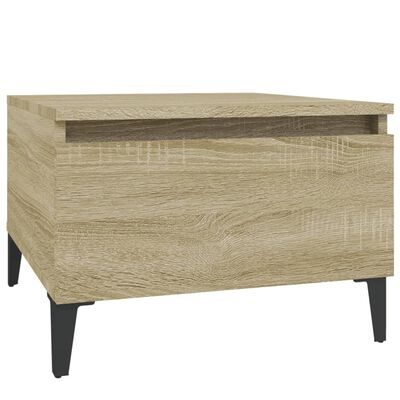 vidaXL Odkládací stolek dub sonoma 50 x 46 x 35 cm kompozitní dřevo