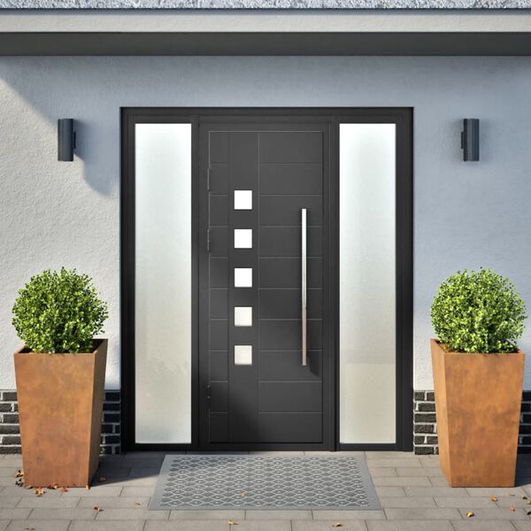 vidaXL Zahradní truhlíky 2 ks 45x45x75 cm povětrnostně odolná ocel