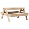 vidaXL Piknikov&yacute; stůl pro děti 88 x 97 x 52 cm masivn&iacute; borov&eacute; dřevo