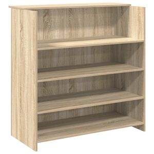 vidaXL Recepčn&iacute; stůl dub sonoma 100x50x103,5 cm, konstrukčn&iacute; dřevo