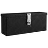 vidaXL &Uacute;ložn&yacute; box čern&yacute; 50 x 15 x 20,5 cm hlin&iacute;k