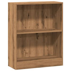vidaXL Knihovna dub artisan 60 x 24 x 76 cm kompozitn&iacute; dřevo