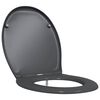 vidaXL Toaletn&iacute; prkno Antracit 47 x 37 x 4 cm Duroplast