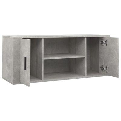 vidaXL TV skříňka betonově šedá 100x35x40 cm kompozitní dřevo