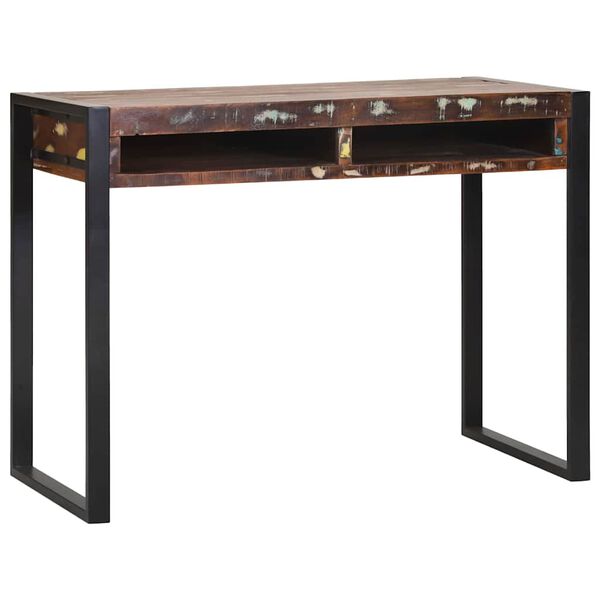 vidaXL Toaletní stolek s policí Vícebarevný Masivní recyklované dřevo