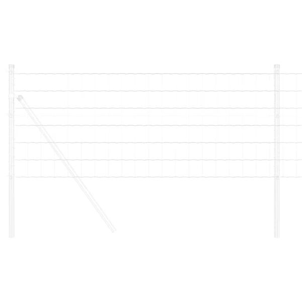 vidaXL Euro plot 0,4 x 50 m Železo potažené PVC