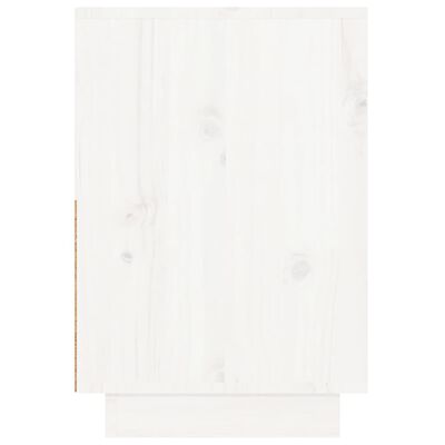 vidaXL Noční stolky 2 ks bílé 60 x 34 x 51 cm masivní borové dřevo