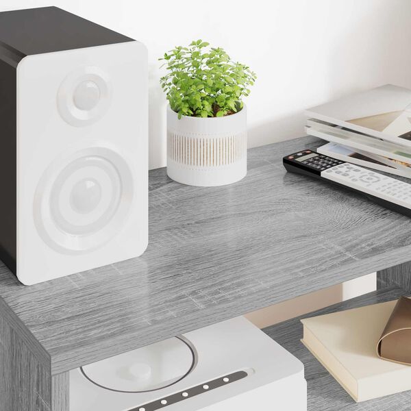 vidaXL Televizn&iacute; skř&iacute;ň &Scaron;ed&aacute; Sonoma 60 x 30 x 40 cm kompozitn&iacute; dřevo