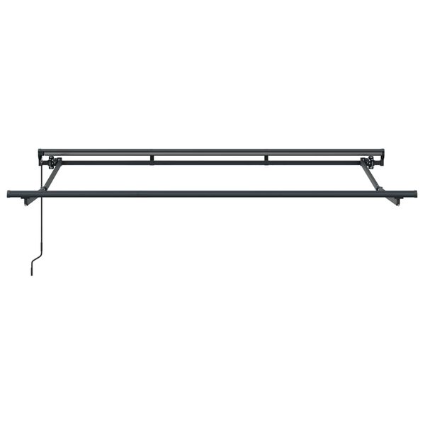 vidaXL Manu&aacute;ln&iacute; zatahovac&iacute; mark&yacute;za Oranžov&aacute;, &scaron;ed&aacute; a modr&aacute; 3,5 x 2 m