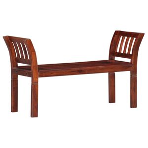 vidaXL Lavice 111 cm masivn&iacute; ak&aacute;ciov&eacute; dřevo