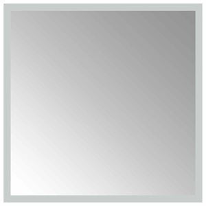 vidaXL LED koupelnov&eacute; zrcadlo Transparentn&iacute; 40 x 40 cm tvrzen&eacute; sklo