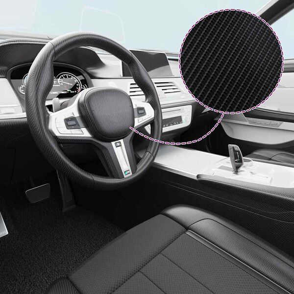 vidaXL F&oacute;lie na auto 2 ks 4D čern&eacute; 100 x 150 cm + 50 x 150 cm