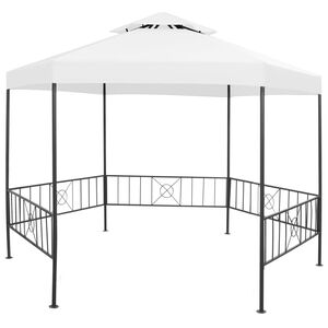vidaXL Zahradn&iacute; alt&aacute;n 323 x 275 x 265 cm b&iacute;l&yacute; 180 g/m&sup2;