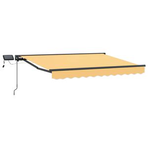 vidaXL Manu&aacute;ln&iacute; r&aacute;m mark&yacute;zy s LED P&iacute;skov&aacute; 3,5 x 2,5 m