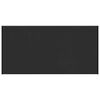 vidaXL Parapet okna Čern&yacute; s dřevěnou strukturou 100 x 45 x 4,5 cm PVC