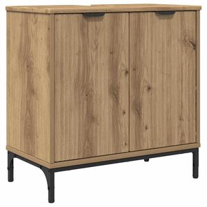 vidaXL Skř&iacute;ňka pod umyvadlo Artisanov&yacute; dub 60,5 x 33,5 x 61 cm