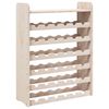 vidaXL Reg&aacute;l na v&iacute;no s horn&iacute; polic&iacute; 67,5x25x87 cm masivn&iacute; borov&eacute; dřevo