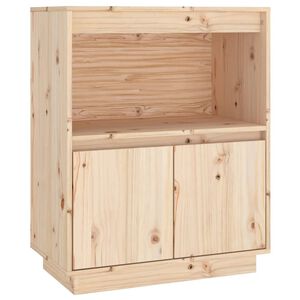 vidaXL Př&iacute;born&iacute;k 60 x 34 x 75 cm masivn&iacute; borov&eacute; dřevo