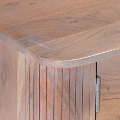 vidaXL TV stolek 118 x 30 x 40 cm masivní akáciové dřevo