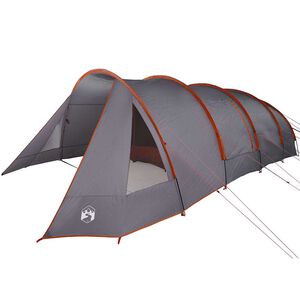 vidaXL Tunelov&yacute; stan pro 6 osob &Scaron;ed&aacute; a oranžov&aacute; 890 x 470 x 220 cm