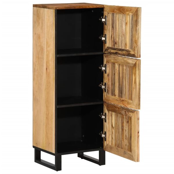 vidaXL Highboard 40 x 34 x 110 cm masivní hrubé mangovníkové dřevo