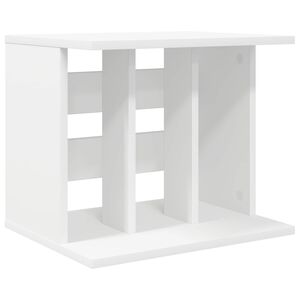 vidaXL &Uacute;loži&scaron;tě vinylov&yacute;ch desek B&iacute;l&aacute; 42 x 33 x 36 cm Kompozitn&iacute; dřevo