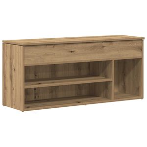 vidaXL Botn&iacute;k dub artisan 102x30,5x45 cm kompozitn&iacute; dřevo