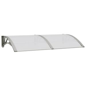 vidaXL Vchodov&aacute; stř&iacute;&scaron;ka &scaron;ed&aacute; 150 x 75 cm polykarbon&aacute;t