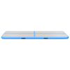 vidaXL Nafukovac&iacute; cvičebn&iacute; podložka s pumpou 500x100x10 cm PVC modr&aacute;