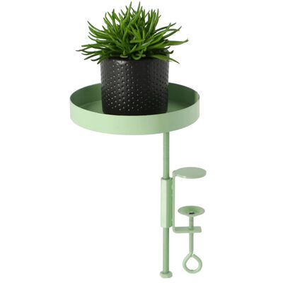 Esschert Design Stojan na rostliny se svorkou kulatý zelený S